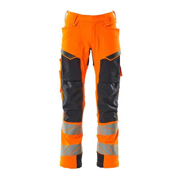 Mascot Stora Byxor Med Knäskyddsfickor Accelerate Safe 19079 Orange 66 / 32