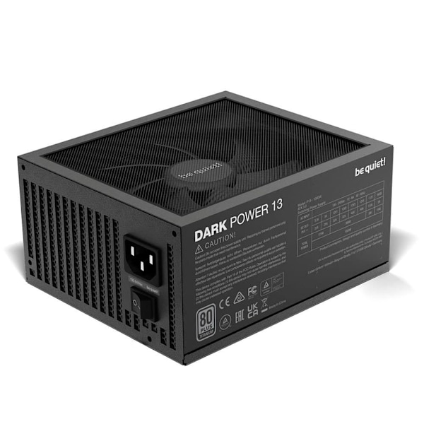 Be Quiet Mørk Magt 13 Modular Modular Strømforsyning 1000w Søvfarvet