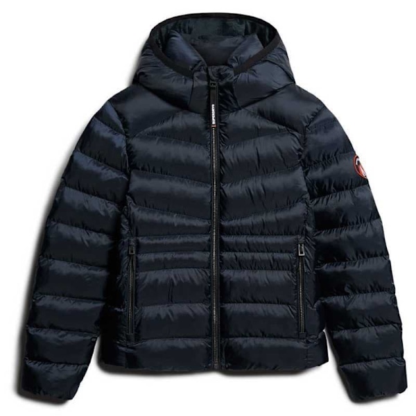Superdry Fuji Quilt Padded Jakke Sort XL Kvinde