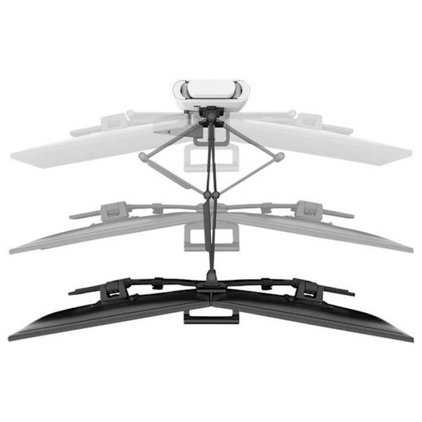 Ergotron Trace 21.5-27´´ Max 9.8kg Dubbelskärmsstativ Vit