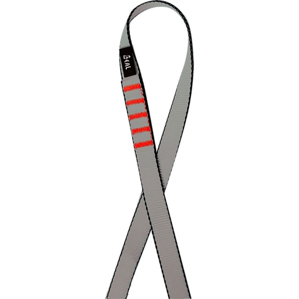 Beal Slinga Flat 18 Mm 5 Yksiköt Harmaa 100 cm