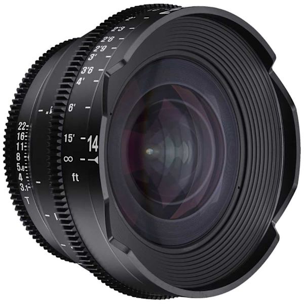 Samyang Linse 14 Mm T3.1 Ff Cine Pl Sort