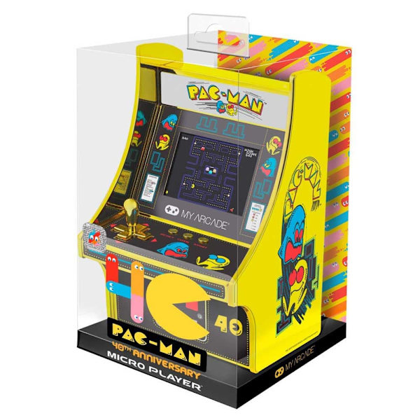 My Arcade Retro Konsol Micro Player Pacman 40th Anniversary 6.5´´ Multifärg