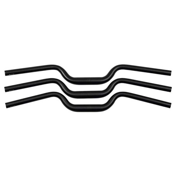 Ergotec Ohjaustanko M-bar 34 Mm 18º Grip 200 Mm Musta 31.8 mm / 700 mm