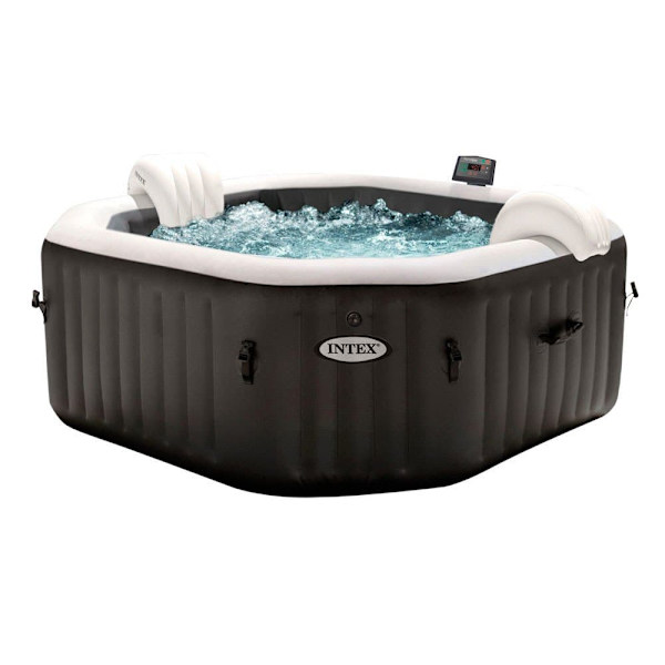 Intex Bubble Massage Jets Deluxe Jacuzzi Purespa Sort 795 Liters