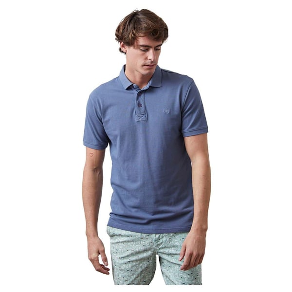Altonadock C275010003 Kortærmet Polo Blå 2XL Mand