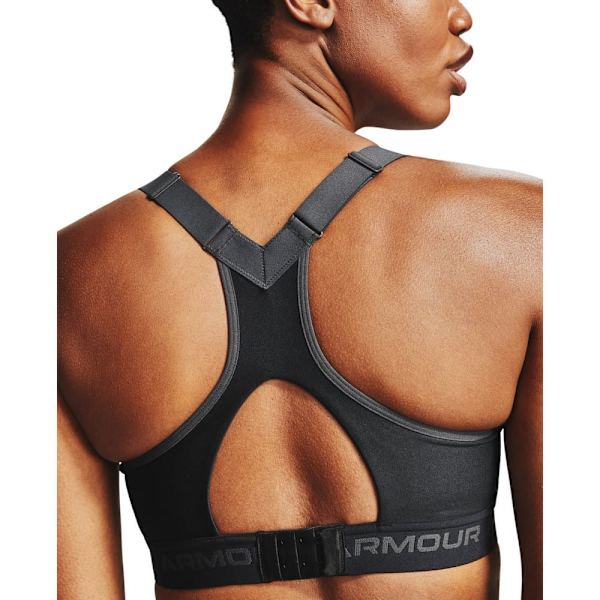 Under Armour Sports-bh Med Høj Effekt Crossback Sort 70 / A Kvinde