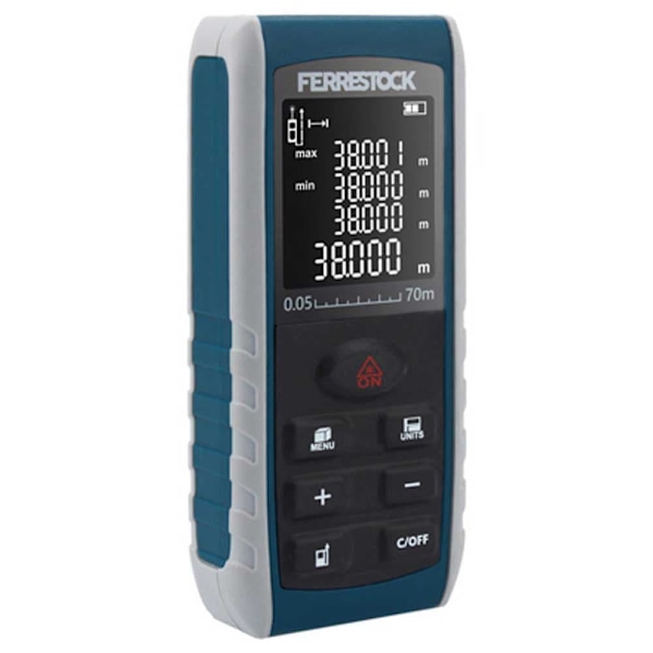 Ferrestock Laser Afstandsmåler Fskldm070 70 M Søvfarvet