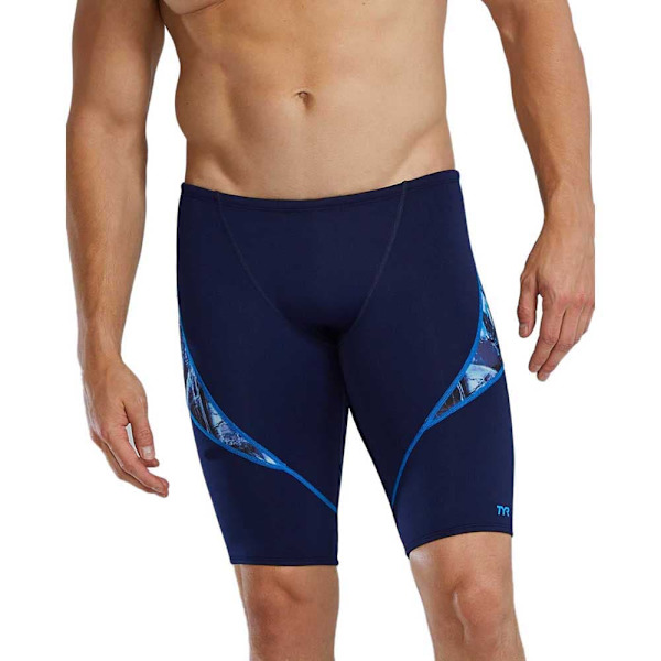 Tyr Durafast Elite Reflecta Jammer Blå 38 Man