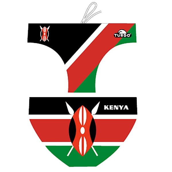 Turbo Simning Kalsonger Kenya Shield Flerfärgad L Man