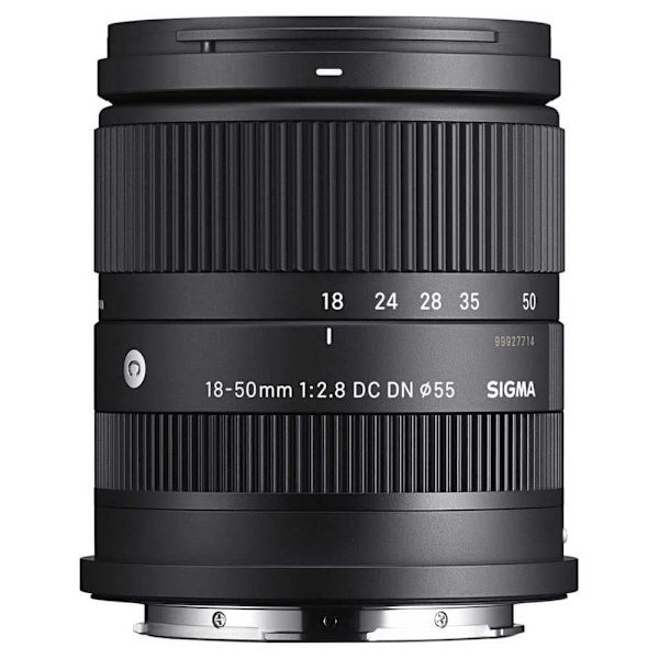 Sigma Photo Teleobjektiv Dc Dn C L-m 18-50 Mm F/2.8 Svart