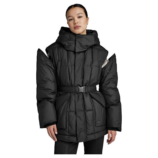 G-star Modular Pufferjakke Sort S Kvinde
