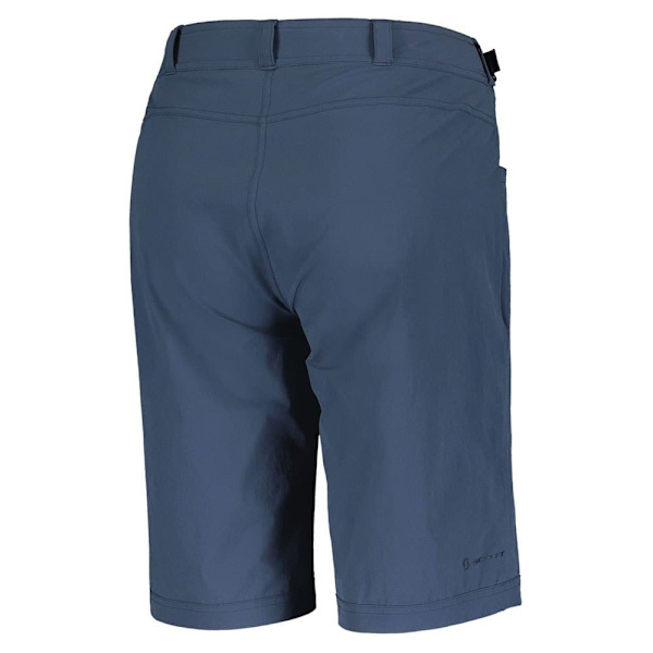 Scott Vadderade Shorts Trail Flow Blå XL Kvinna