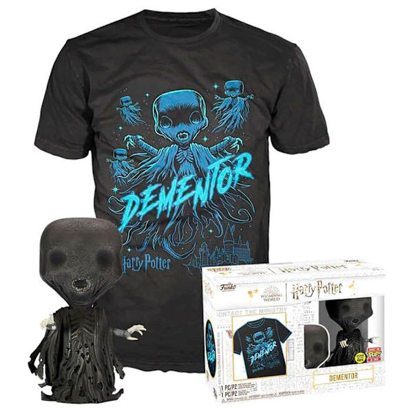 Funko Och Tee Harry Potter Dementor Pop Blå M