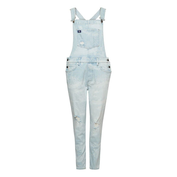 Superdry Pukeutua Vintage Slim Taper Dungaree Sininen M Nainen