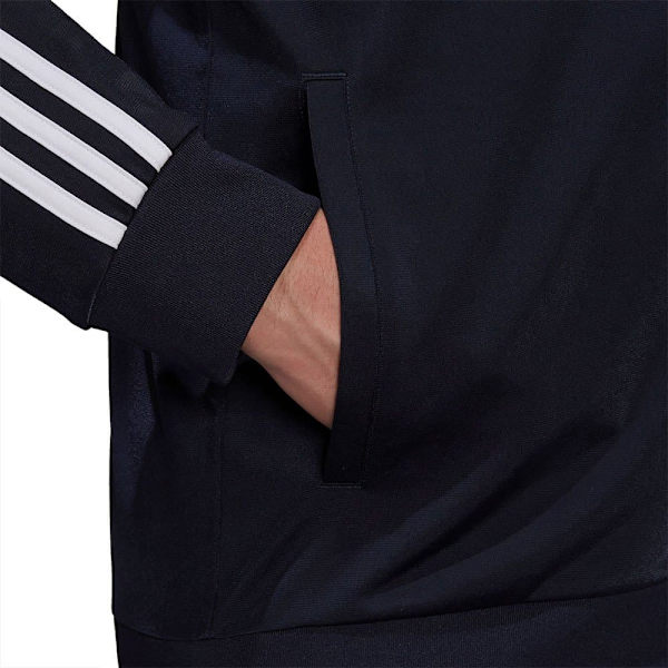 Adidas Stripes Tt Jakke 3 Sort M / Regular Mand