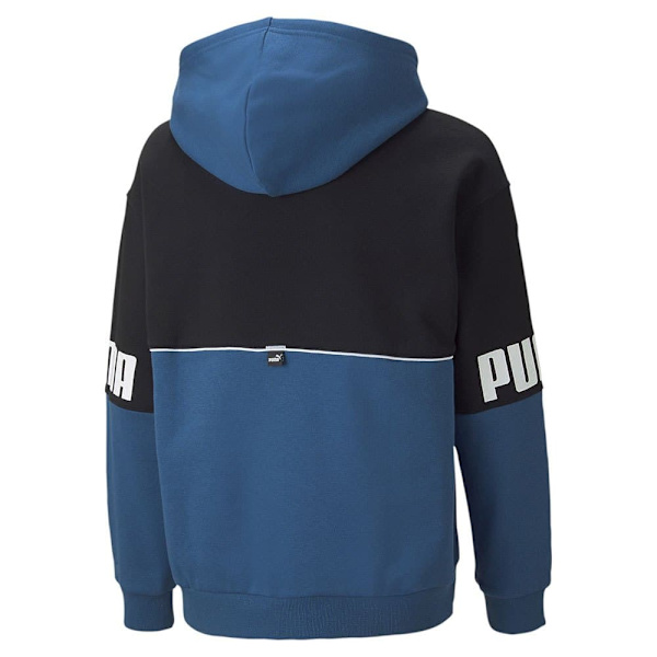 Puma Tröja Power Colorblock Fl Blå 3-4 Years