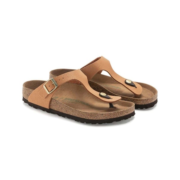 Birkenstock Gizeh Vegan Birko-flor Nubuck Sandaler Brun EU 44 Mand