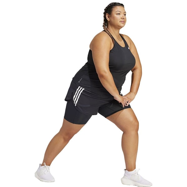 Adidas Own The Run Excite 3 Stripes 2 I 1-shorts  3X Kvinde