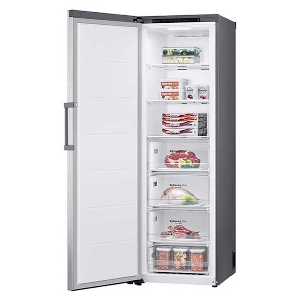 Lg Pysty Pakastin Gft41pzgsz No Frost Hopeinen 324L / EU Plug