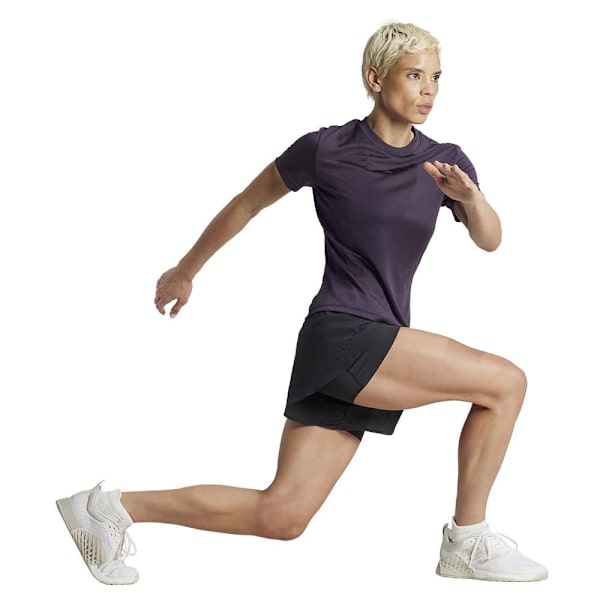 Adidas Shorts Designed For Training Hiit 2in1 Sort XL Kvinde
