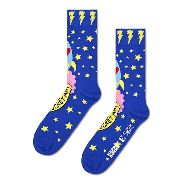 Happy Socks Elton John Gift Half Lange Sokker 6 Par Flerfarvet EU 41-46 Mand