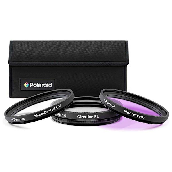 Polaroid Filtersæt Plnr063 77 Mm 3 Enheder Sort