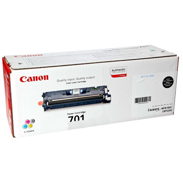 Canon Toner 701 Lbp-5200 Sort