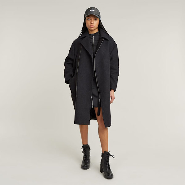 G-star Cocoon Jacka Svart M Kvinna