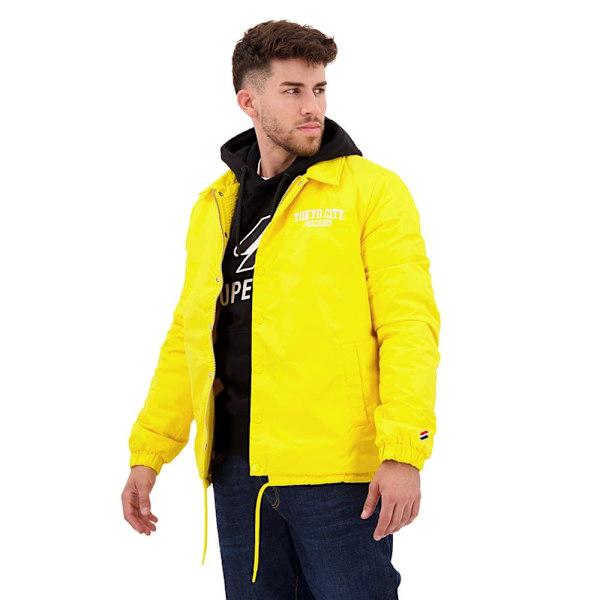 Superdry Jakke Snap Coach Gul L Mand