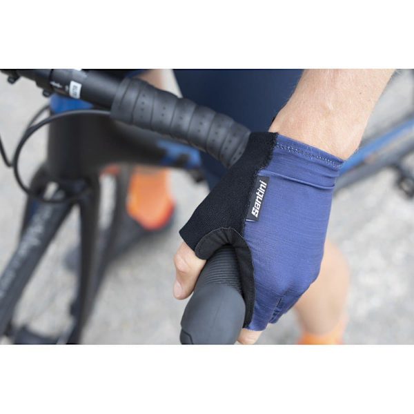 Santini Handsker Cubo Blå S Mand