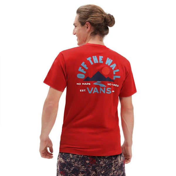 Vans Outdoor Club T-shirt Med Korta ärmar Orange S Man