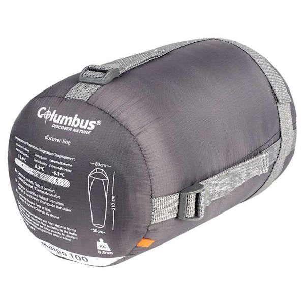 Columbus Makuupussi Maipo 100 Kultainen Regular / Right Zipper