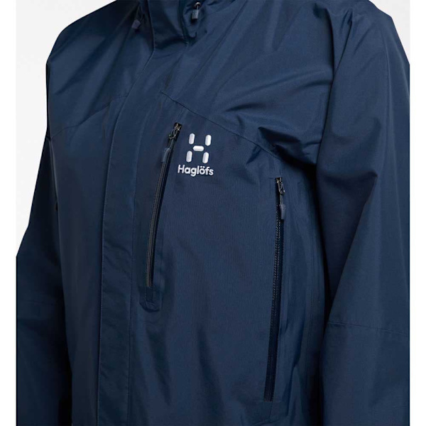 Haglofs Jacka Astral Goretex Blå XS Kvinna