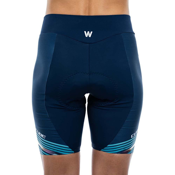 Cube Teamline Cycle Shorts Uden Seler Blå XS Kvinde