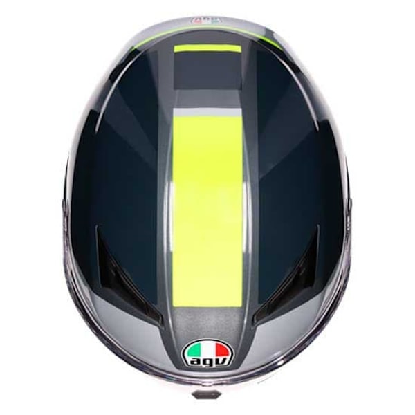 Agv K3 Fullface-hjelm Grå 2XL