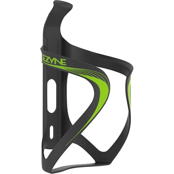 Lezyne Flaskbur Carbon Team Grönt