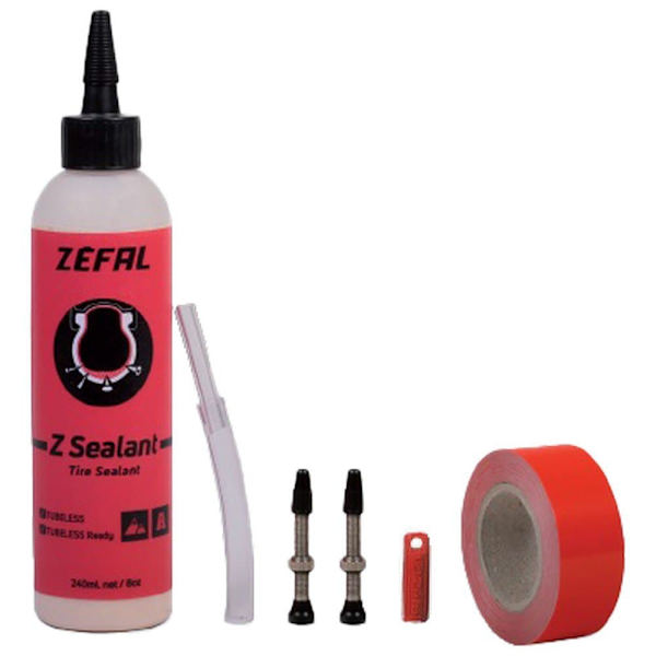 Zefal Slanglöst Kit Presta 40 Mm 9 Mätare Svart 30 mm