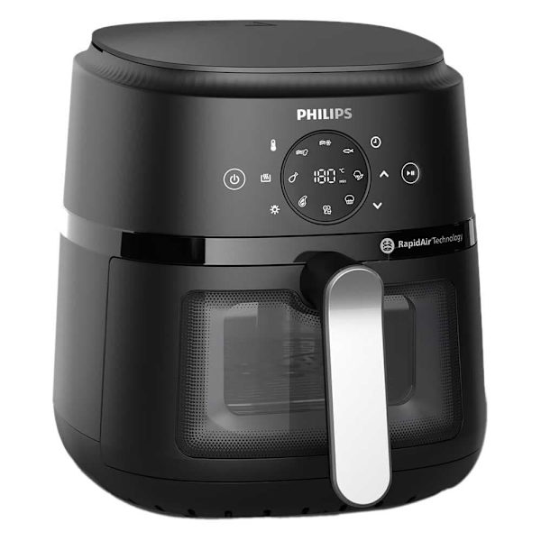 Philips Versuni 2000 4.2l Airfryer  4.2L / EU Plug Sort, Sølv