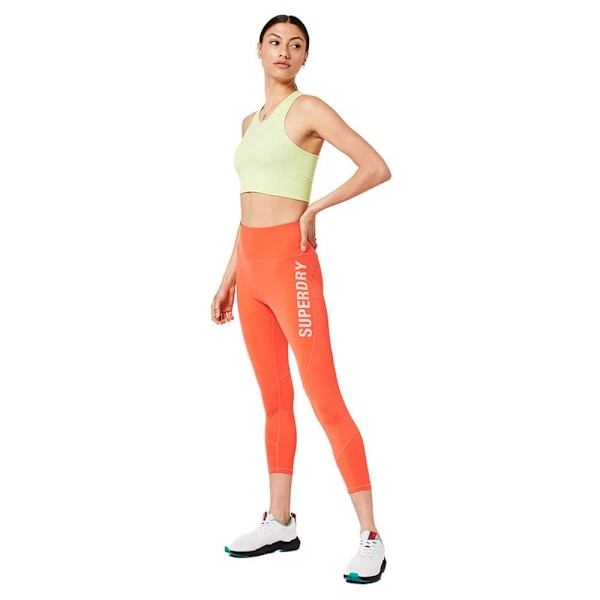 Superdry Core Seamless Mid Impact Bra Gul XL Kvinna