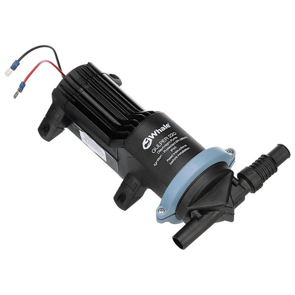 Whale Duschavlopp Och Spillvattenpump Gulper 220 24v Svart