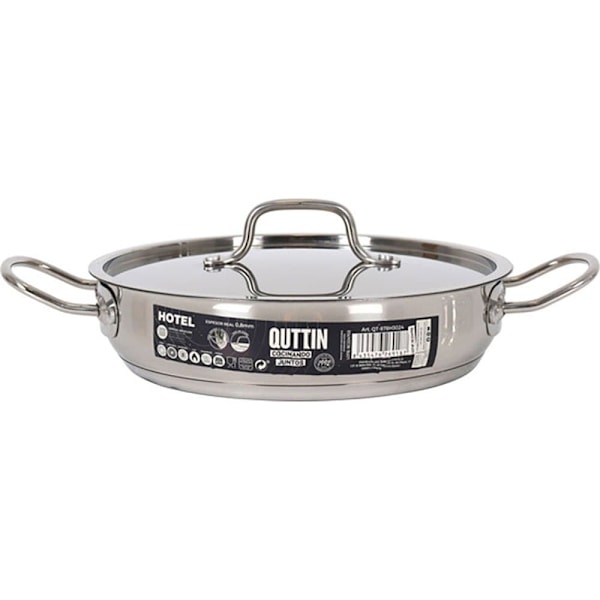 Quttin Lav Gryde + Låg 24 Cm/0.8 Mm/ Qhotel 2.2l