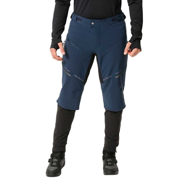 Vaude Bike Byxor Virt Softshell Ii Blå M Man