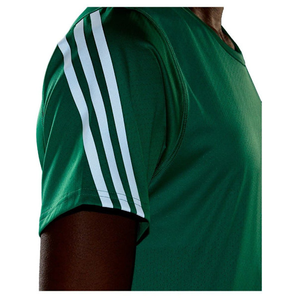 Adidas Kortærmet T-shirt Run Icons 3s Lo Ca Grøn XS Kvinde
