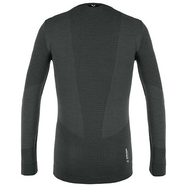 Salewa Långärmad T-shirt Zebru Responsive Grå XL Man
