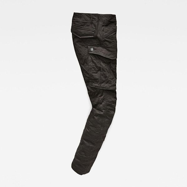 G-star Housut Rovic Zip 3d Straight Tapered Musta 38 / 32 Mies