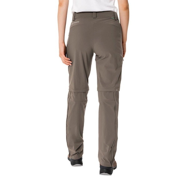 Vaude Bukser Farley Stretch Zo T-zip Ii Grå 40 / Regular Kvinde