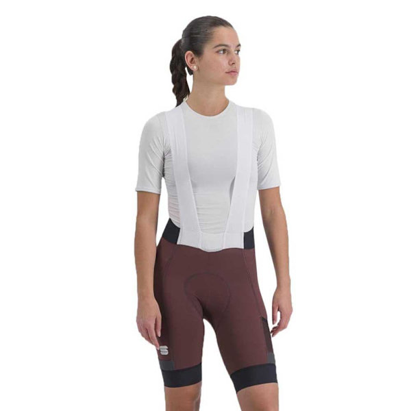 Sportful Haklappshorts Supergiara Röd,Vit XS Kvinna