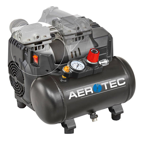 Aerotec Kompressor Supersil 6 Sort One Size / EU Plug
