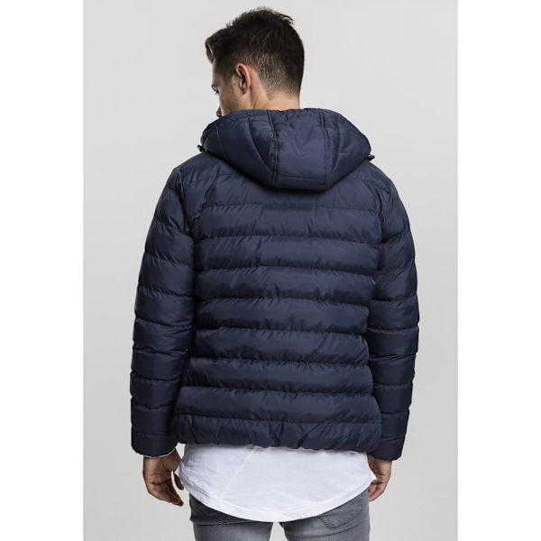 Urban Classics Grundlæggende Boble Parka Blå S Mand